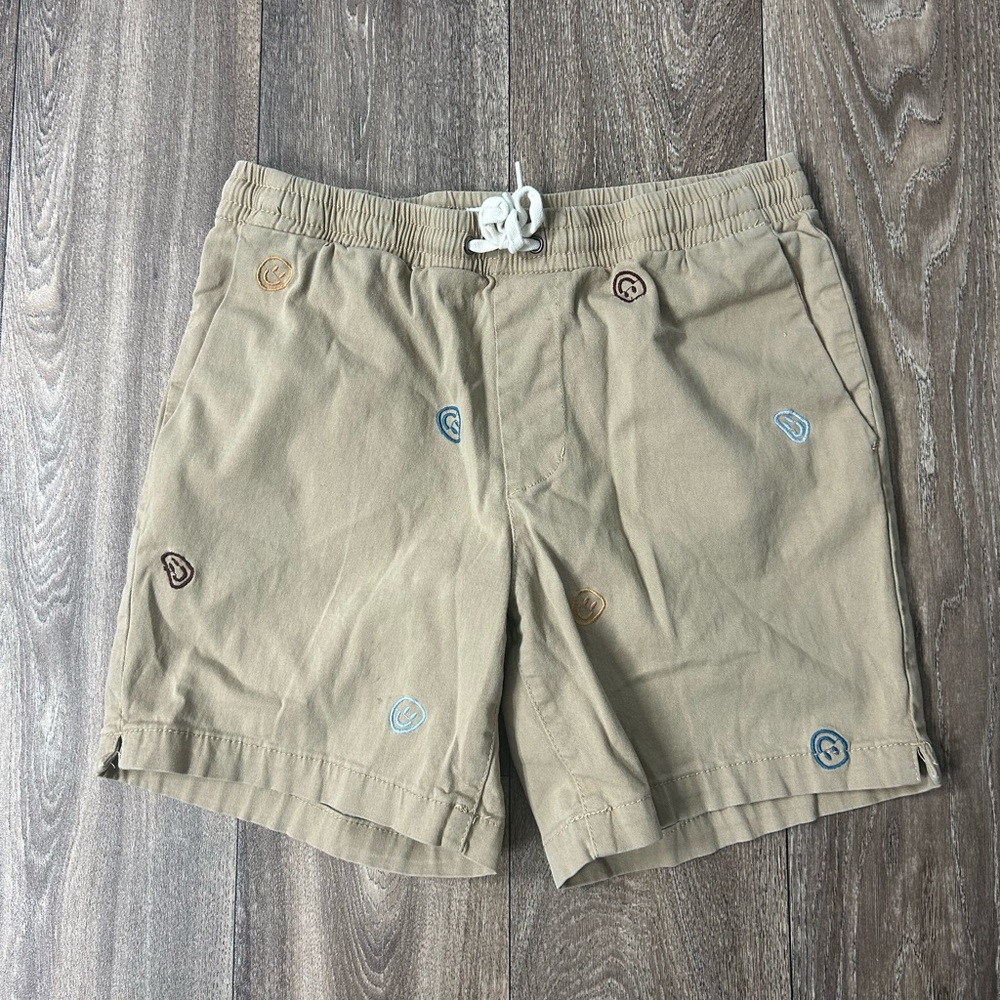 PacSun tan Shorts with Embroidery